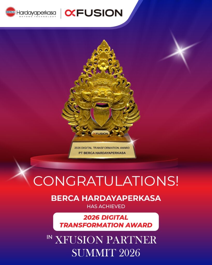 Berca Berhasil Meraih Penghargaan Digital Transformation Award 2026 dari xFusion